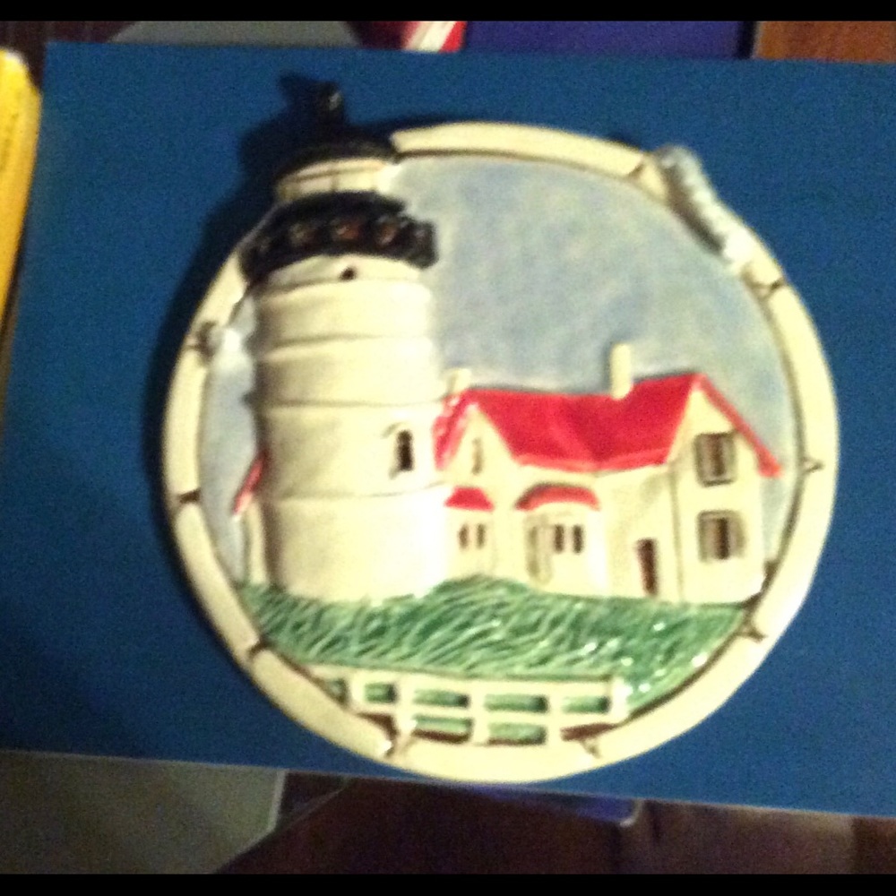 Nobska light lighthouse Ma wall plaque 3D